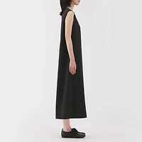 Women's Breathable Seersucker Sleeveless Dress
