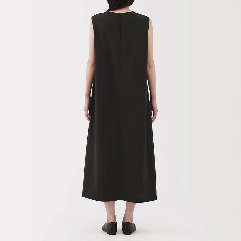 Women's Breathable Seersucker Sleeveless Dress