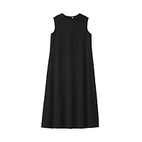 Women's Breathable Seersucker Sleeveless Dress