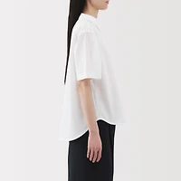 Women's Cool Touch Regular Collar Short Sleeve Shirt