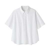 Women's Cool Touch Regular Collar Short Sleeve Shirt