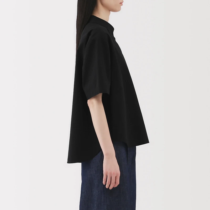 Women's Cool Touch Regular Collar Short Sleeve Shirt