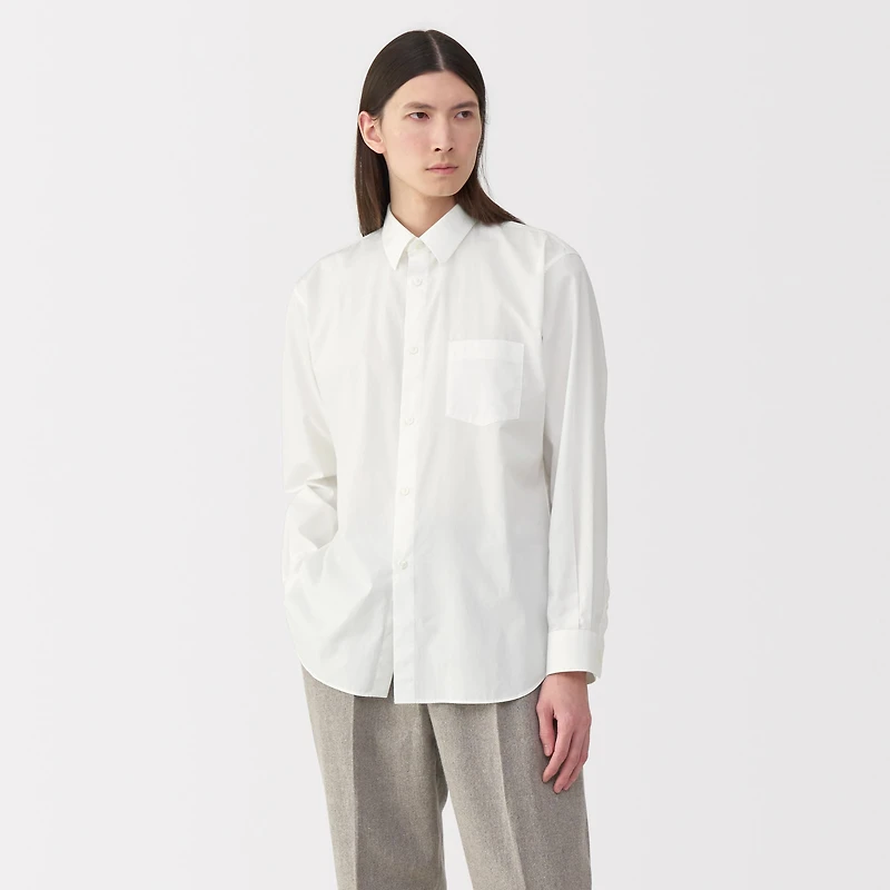 Labo Men's Poplin Regular Collar Shirt