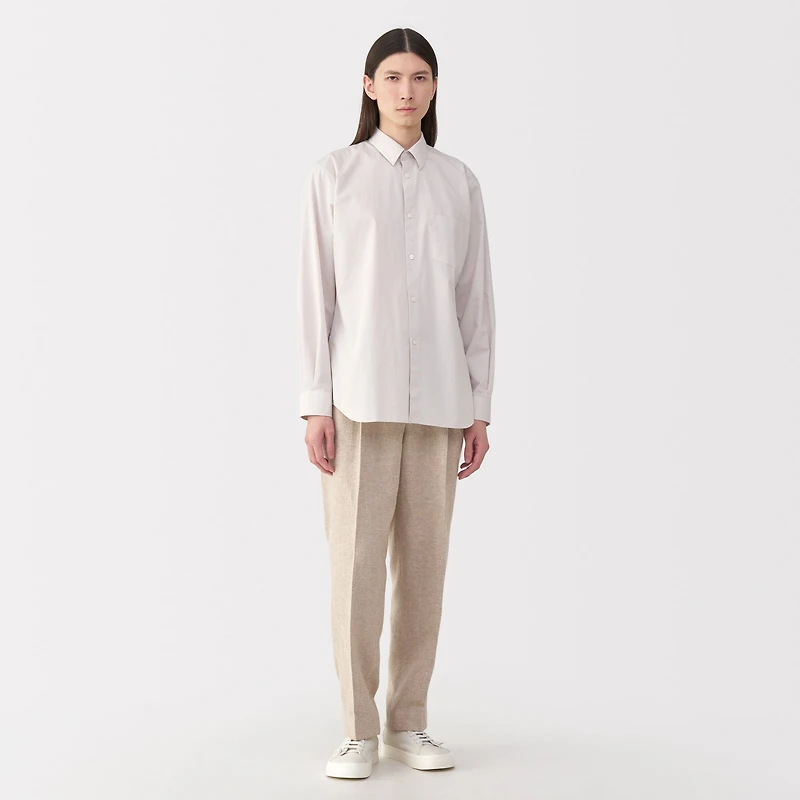 Labo Men's Poplin Regular Collar Shirt