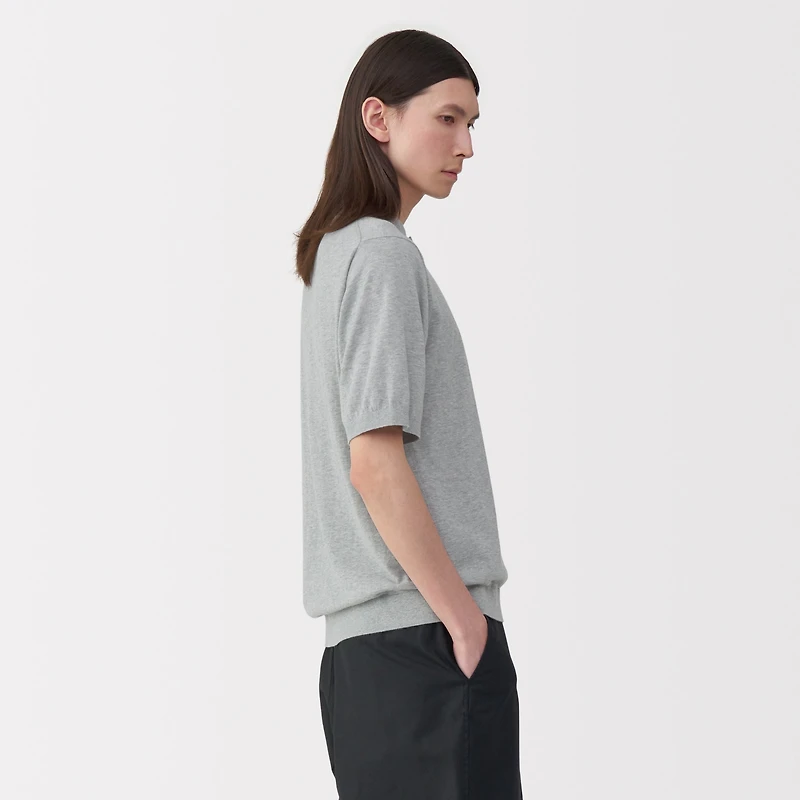 Labo Men's Cotton High Gauge Knit Polo