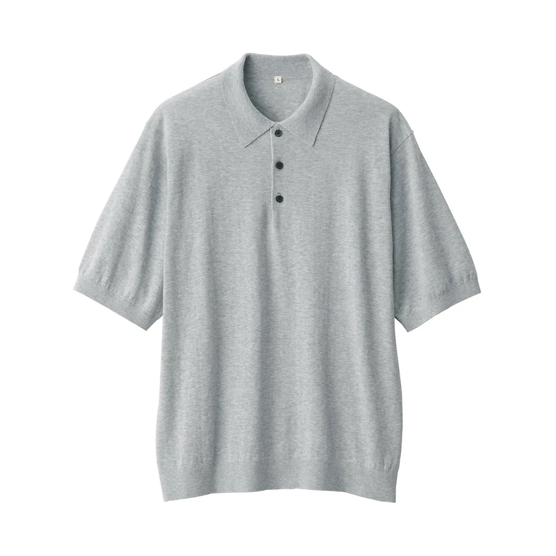 Labo Men's Cotton High Gauge Knit Polo
