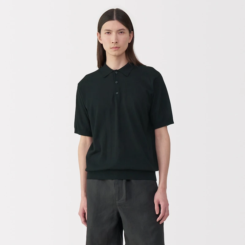 Labo Men's Cotton High Gauge Knit Polo
