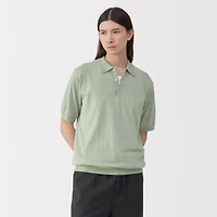 Labo Men's Cotton High Gauge Knit Polo