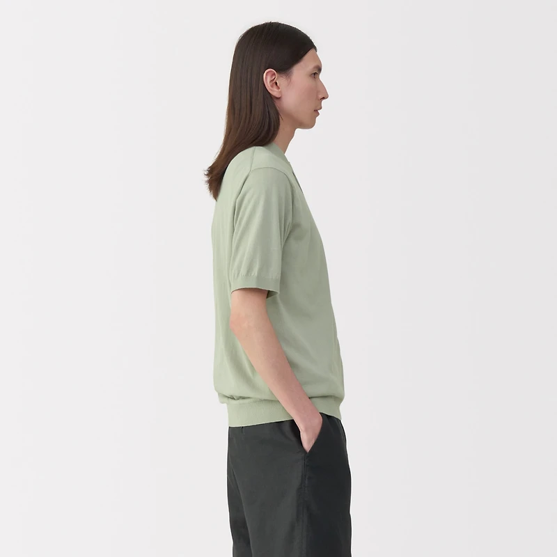 Labo Men's Cotton High Gauge Knit Polo