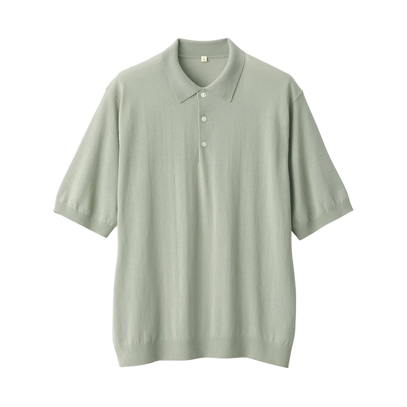 Labo Men's Cotton High Gauge Knit Polo