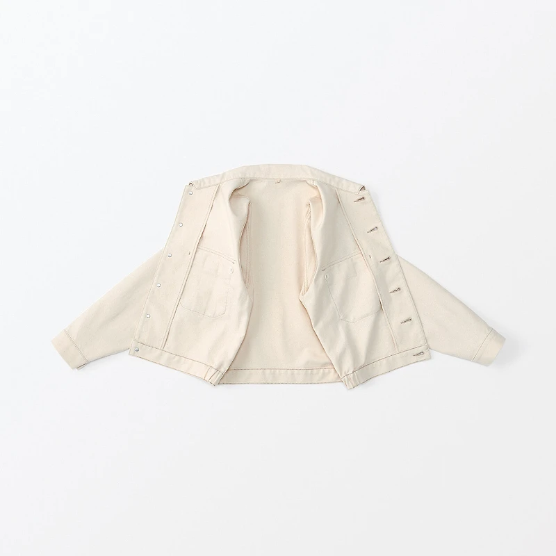 Labo Women's Washi Blend Twill Trucker Jacket