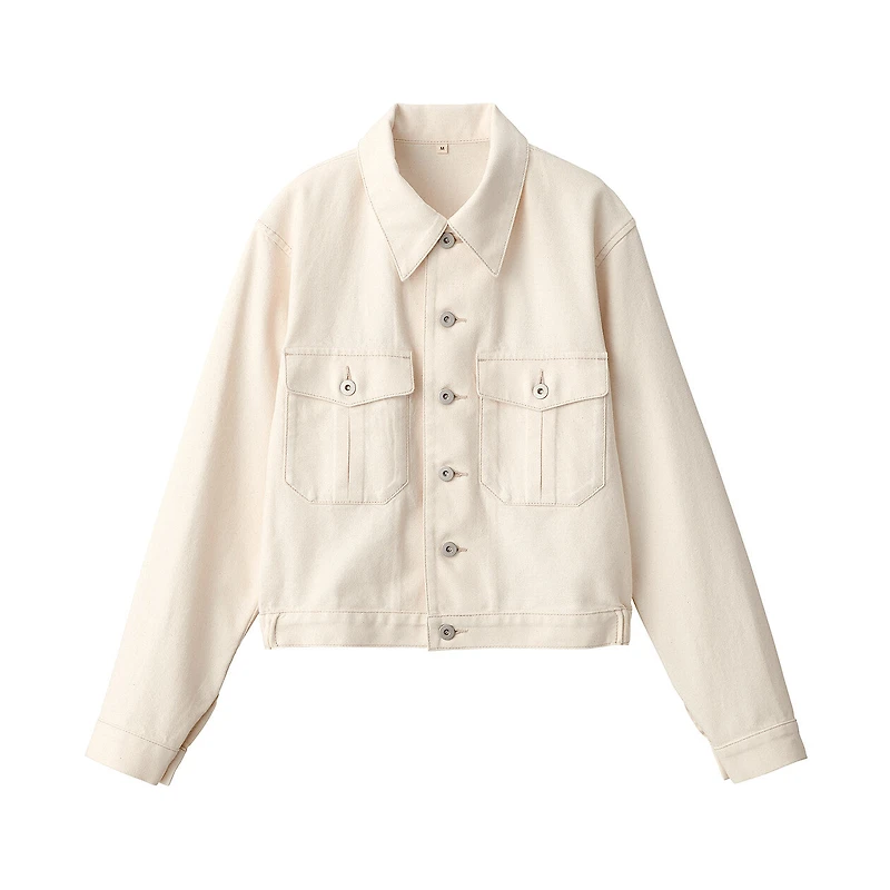 Labo Women's Washi Blend Twill Trucker Jacket