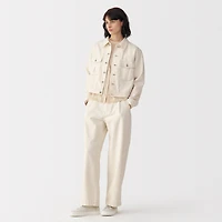 Labo Women's Washi Blend Twill Trucker Jacket