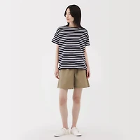 Women's Washed Broadcloth Shorts