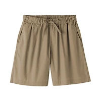 Women's Washed Broadcloth Shorts