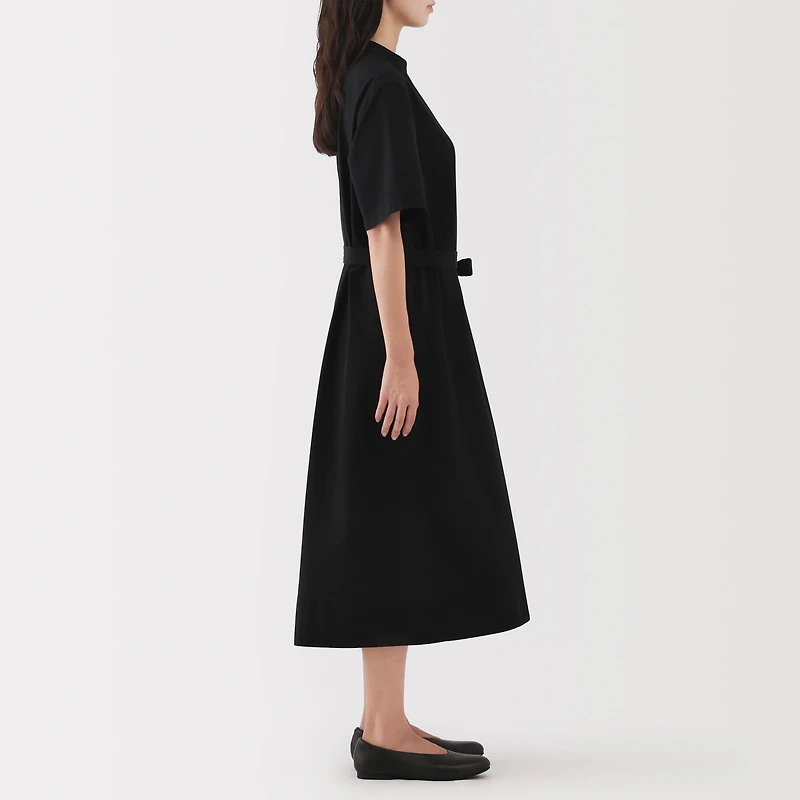 Women's Cool Touch Short Sleeve Shirt Dress