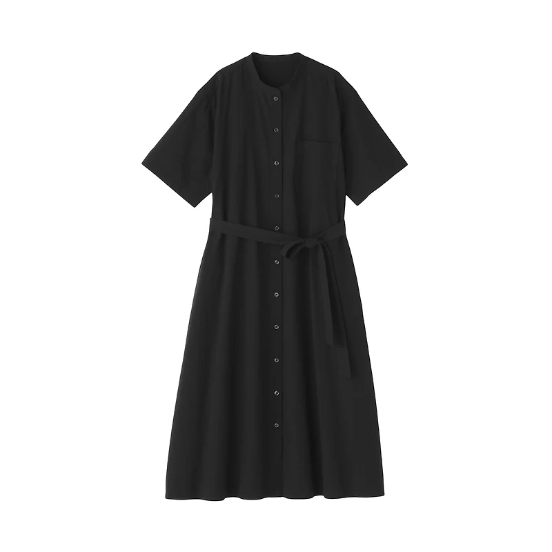 Women's Cool Touch Short Sleeve Shirt Dress