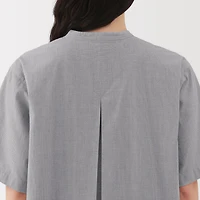 Women's Cool Touch Short Sleeve Striped Shirt Dress