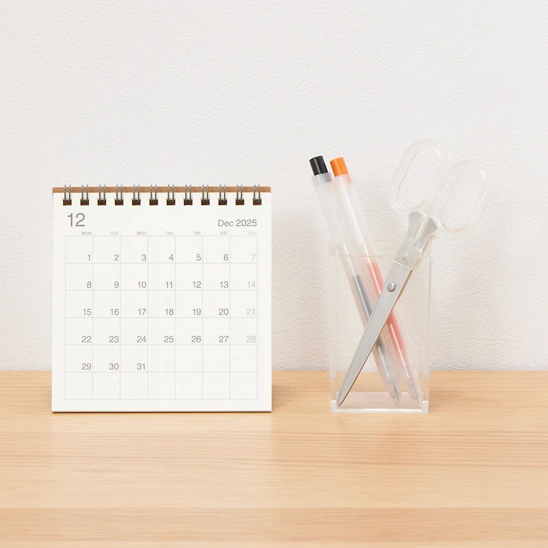 2026 Bagasse Paper Desktop Calendar - Small