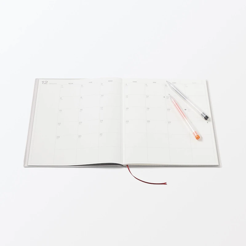 B5 Monthly Planner From Dec. 2025