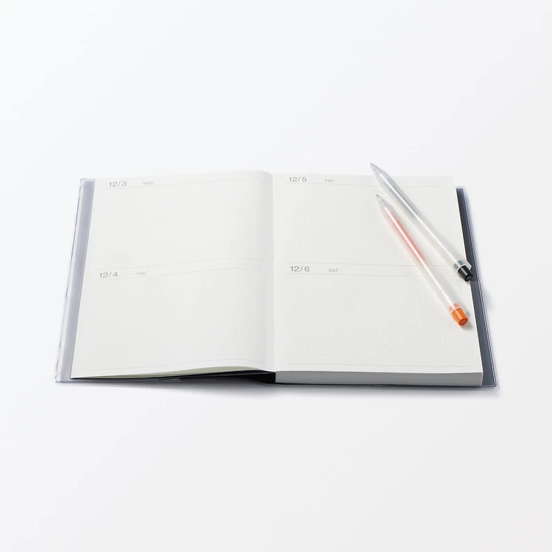 A5 Viewable-At-Once Monthly/Daily Planner From Dec. 2025