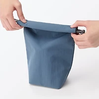 Adjustable Roll-Top Lunch Bag Smoky Blue - Small