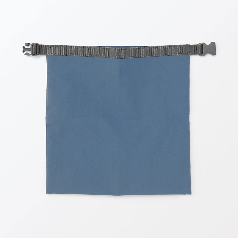 Adjustable Roll-Top Lunch Bag Smoky Blue - Large