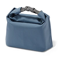 Adjustable Roll-Top Lunch Bag Smoky Blue - Large