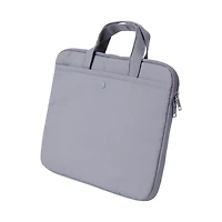 Parachute Cloth Wide Laptop Bag - Grey