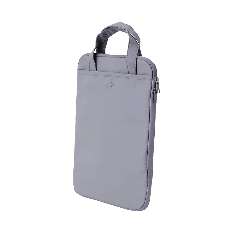 Parachute Cloth Tall Laptop Bag - Grey