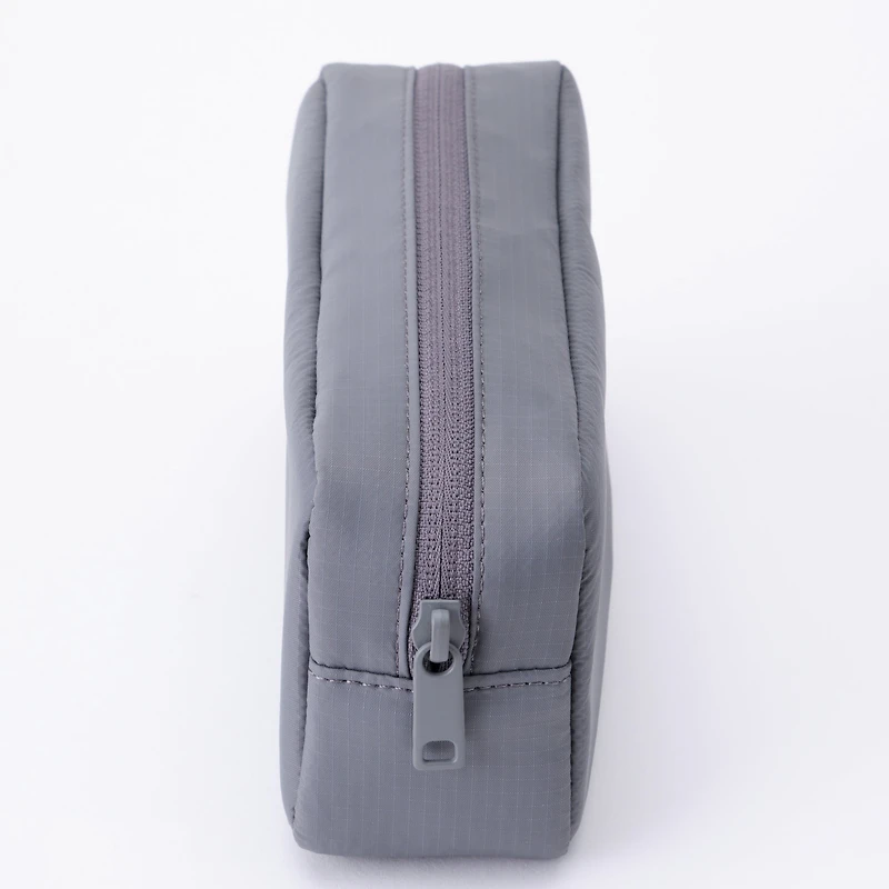 Parachute Cloth Large Pen Case - Grey