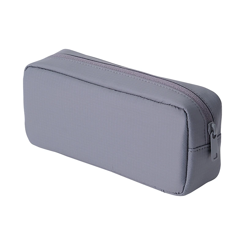 Parachute Cloth Large Pen Case - Grey