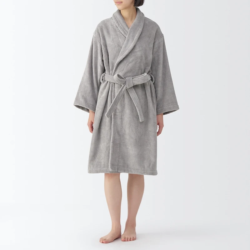 Cotton Pile Bathrobe