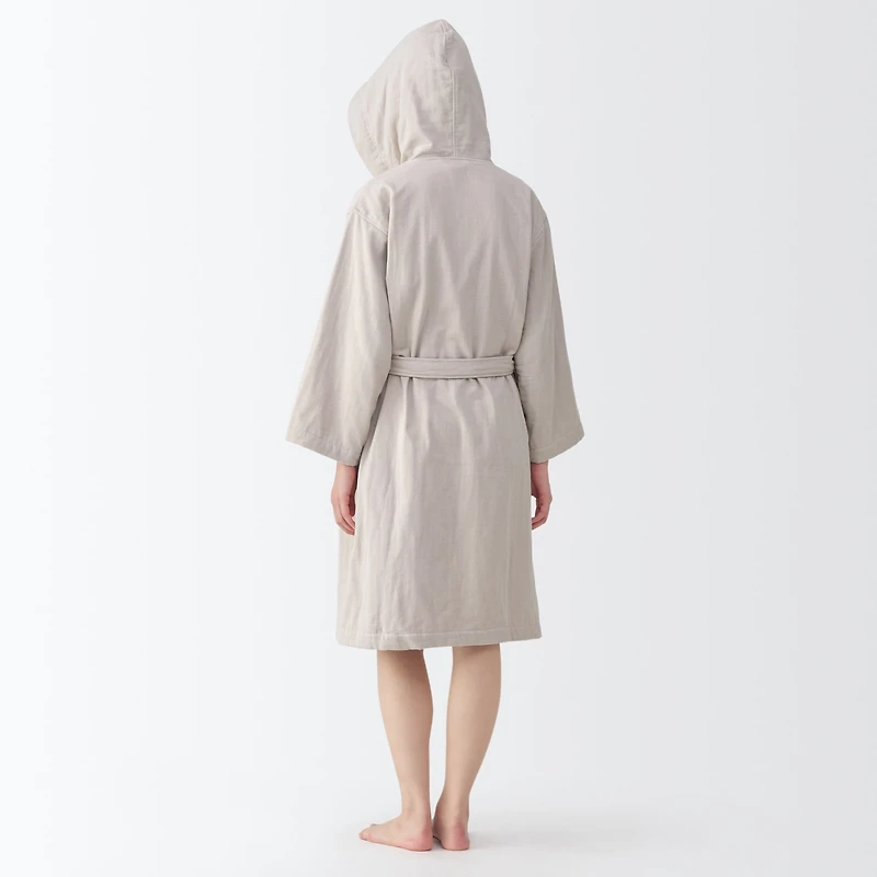 Cotton Gauze Bathrobe