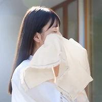 Washed Gauze Face Towel