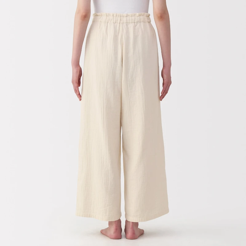 Crepe Gauze Long Pants