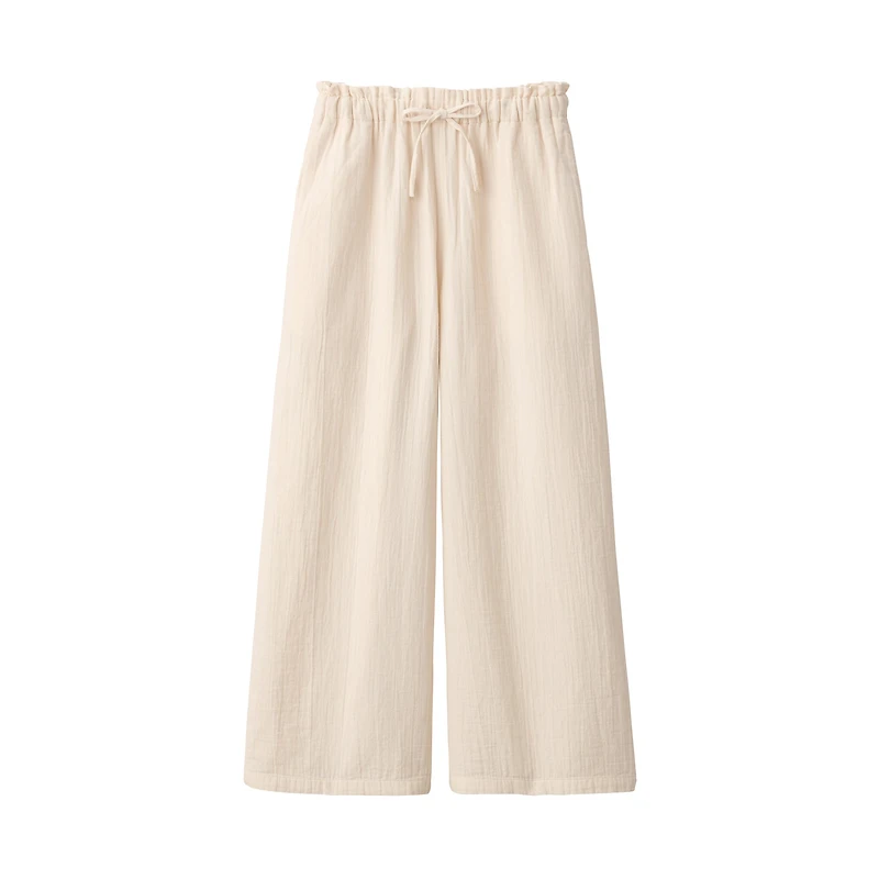 Crepe Gauze Long Pants