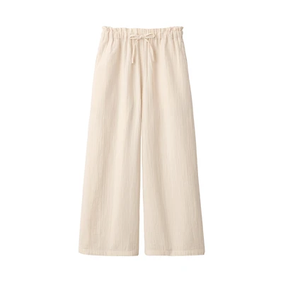 Crepe Gauze Long Pants