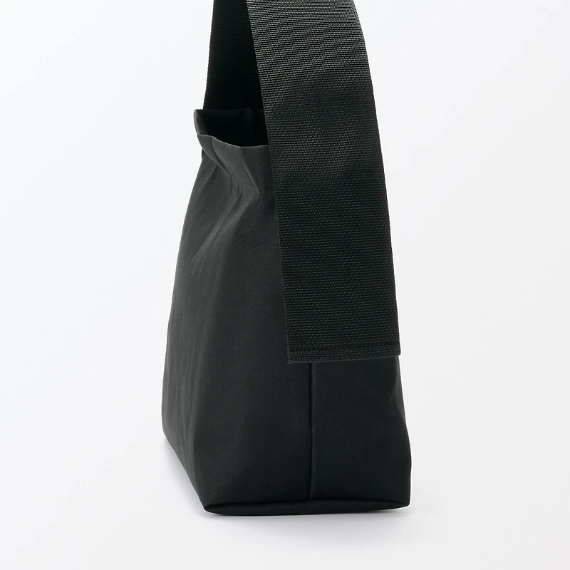 Recycled Wide Strap Shoulder Bag