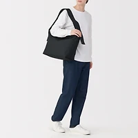 Recycled Wide Strap Shoulder Bag