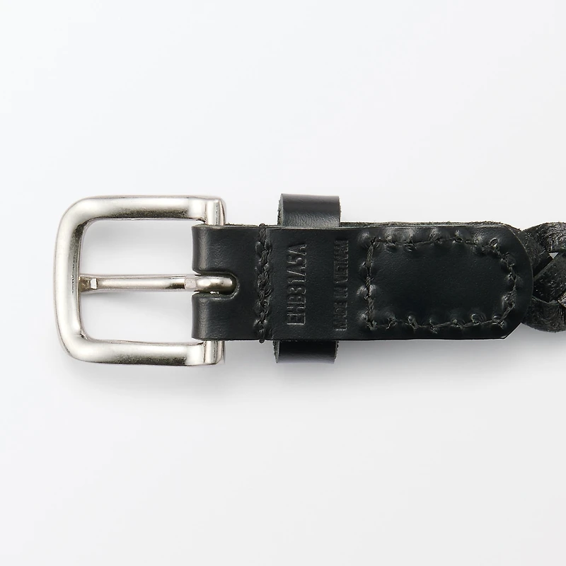 Tanned Leather Skinny Belt