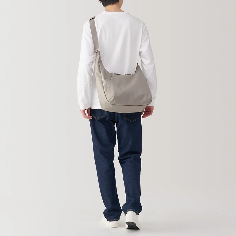 Water Repellent 2-Way Shoulder Bag