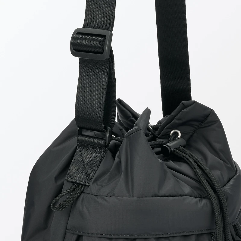 Water Repellent Padded Drawstring Bag