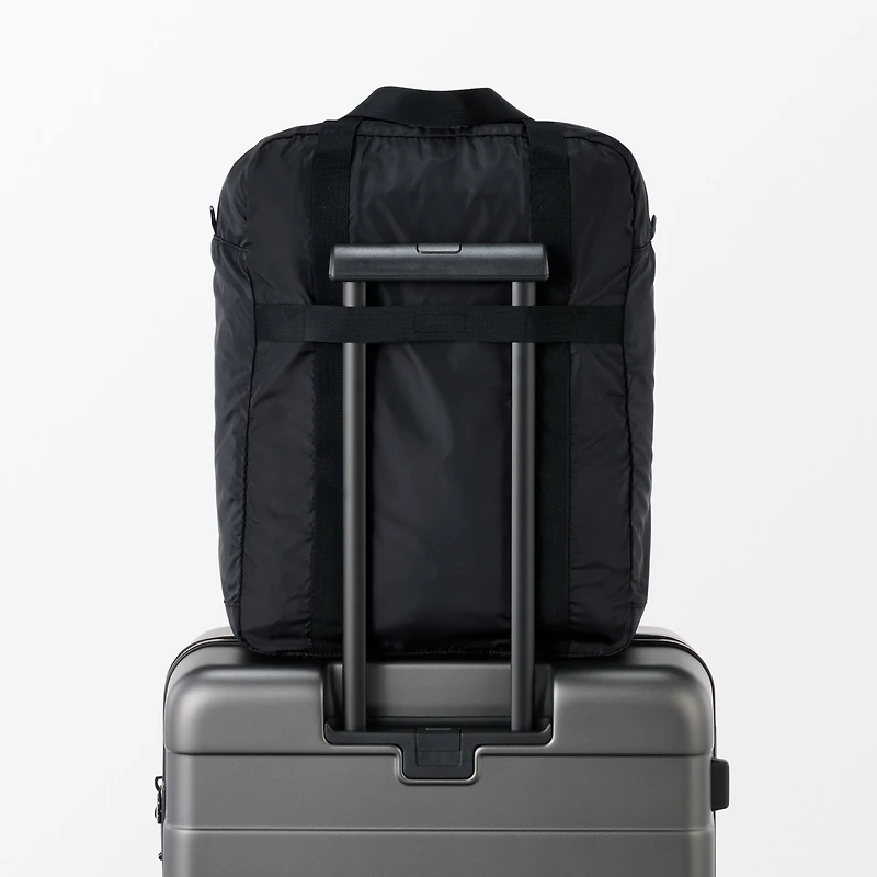 Pocketable Water Repellent Tall Boston Bag