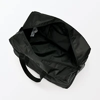Pocketable Water Repellent Wide Boston Bag
