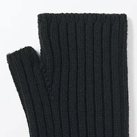 Merino Wool Ribbed Arm Warmers