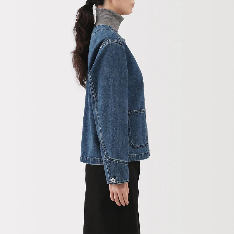 Kapok Blend Denim Jacket