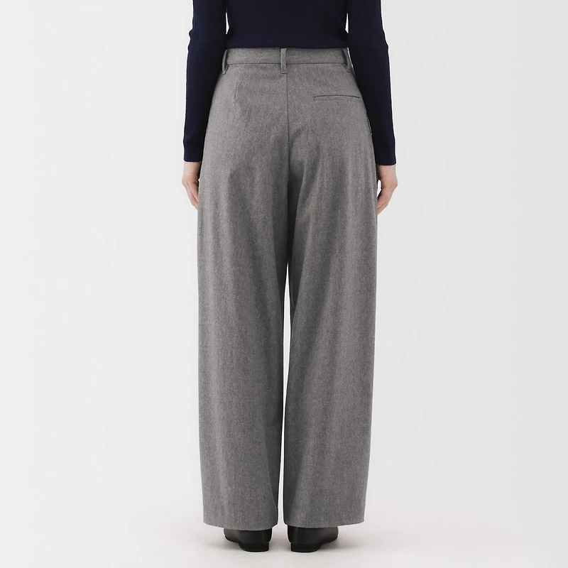 Brushed Wide Pants