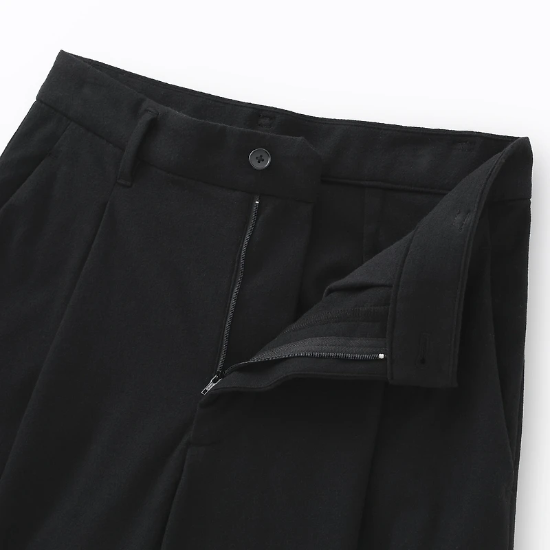 Brushed Wide Pants