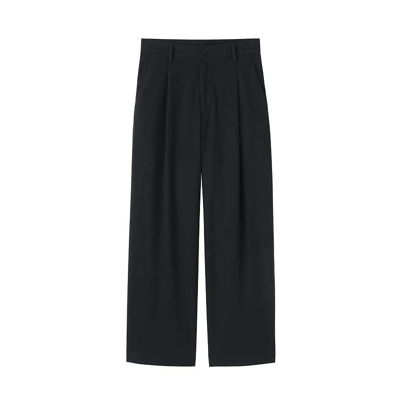 Brushed Wide Pants